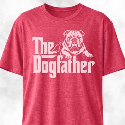 The Dogfather English Bulldog T-Shirt