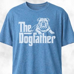 The Dogfather English Bulldog T-Shirt