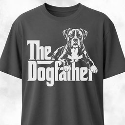 The Dogfather Boxer T-Shirt