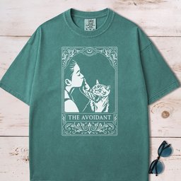 The Avoidant Cat Tarot Card T Shirt Gift For Cat Lover