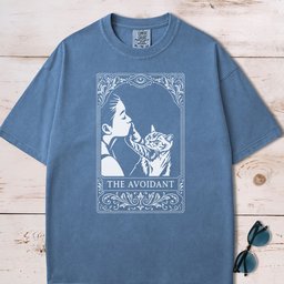 The Avoidant Cat Tarot Card T Shirt Gift For Cat Lover