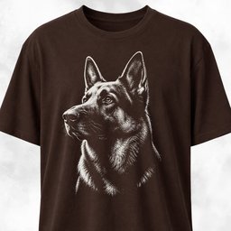 Nostalgic German Shepherd T Shirt Gift For Dog Lover