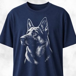 Nostalgic German Shepherd T Shirt Gift For Dog Lover