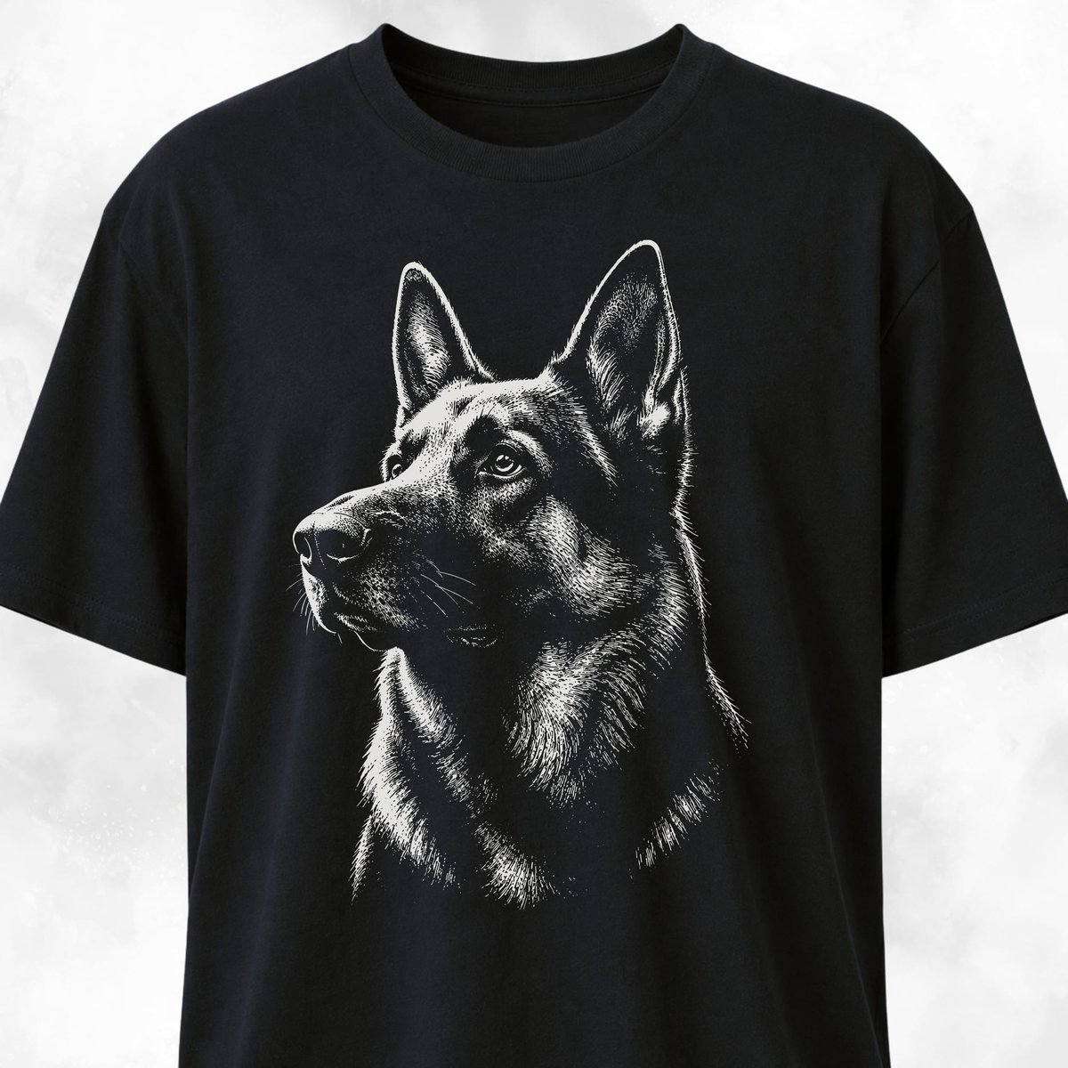 Nostalgic German Shepherd T Shirt Gift For Dog Lover