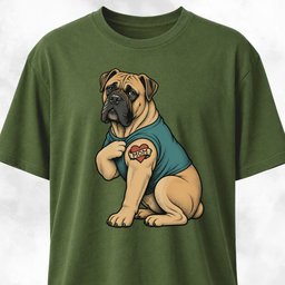 I Love Mom Tattoo Cane Corso T Shirt Gift For Mom