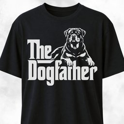 The Dogfather Rottweiler T-Shirt