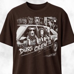 Iggy Gang In A Car T Shirt Gift For Dog Lover