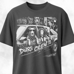 Iggy Gang In A Car T Shirt Gift For Dog Lover