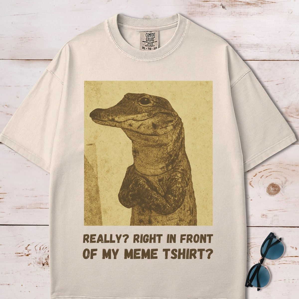 Really Crocodile Meme T Shirt Gift For Dog Lover