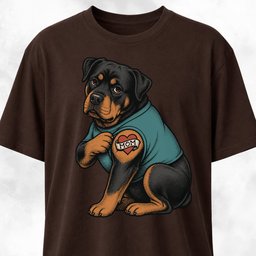 I Love Mom Tattoo Rottweiler T Shirt Gift For Mom