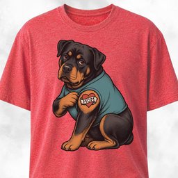 I Love Mom Tattoo Rottweiler T Shirt Gift For Mom