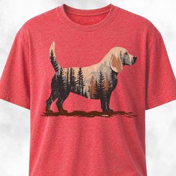 Nature Beagle T Shirt Gift For Dog Lover