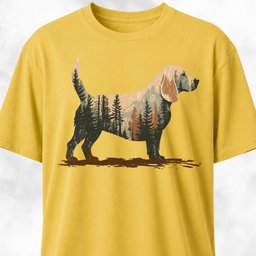 Nature Beagle T Shirt Gift For Dog Lover