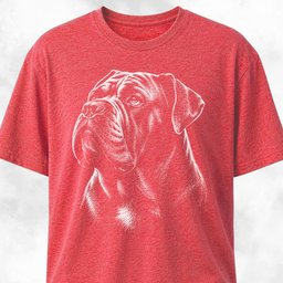 Nostalgic Cane Corso T Shirt Gift For Dog Lover