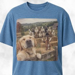 Goldie Farmyard Goat Choir Selfie T Shirt Gift For Dog Lover