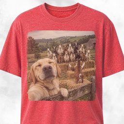 Goldie Farmyard Goat Choir Selfie T Shirt Gift For Dog Lover