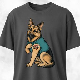 I Love Mom Tattoo German Shepherd T Shirt Gift For Mom