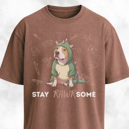 Pitbull In A Dinosaur Costume T Shirt Gift For Dinosaur Lover