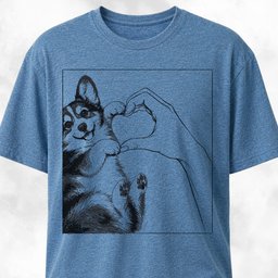 Love Corgi T Shirt Gift For Dog Lover