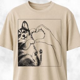 Love Corgi T Shirt Gift For Dog Lover