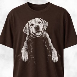Labrador With Frankensteins Monster T Shirt Gift For Dog Lover