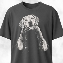 Labrador With Frankensteins Monster T Shirt Gift For Dog Lover