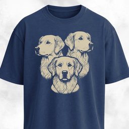Golden Retrievers Collage T Shirt Gift For Dog Lover