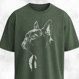 Nostalgic French Bulldog T Shirt Gift For Dog Lover