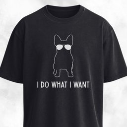 Stubborn French Bulldog T Shirt Gift For Dog Lover