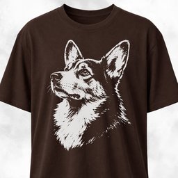 Nostalgic Corgi T Shirt Gift For Dog Lover