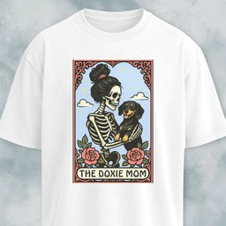 The Doxie Mom Tarot Card T Shirt Gift For Mom