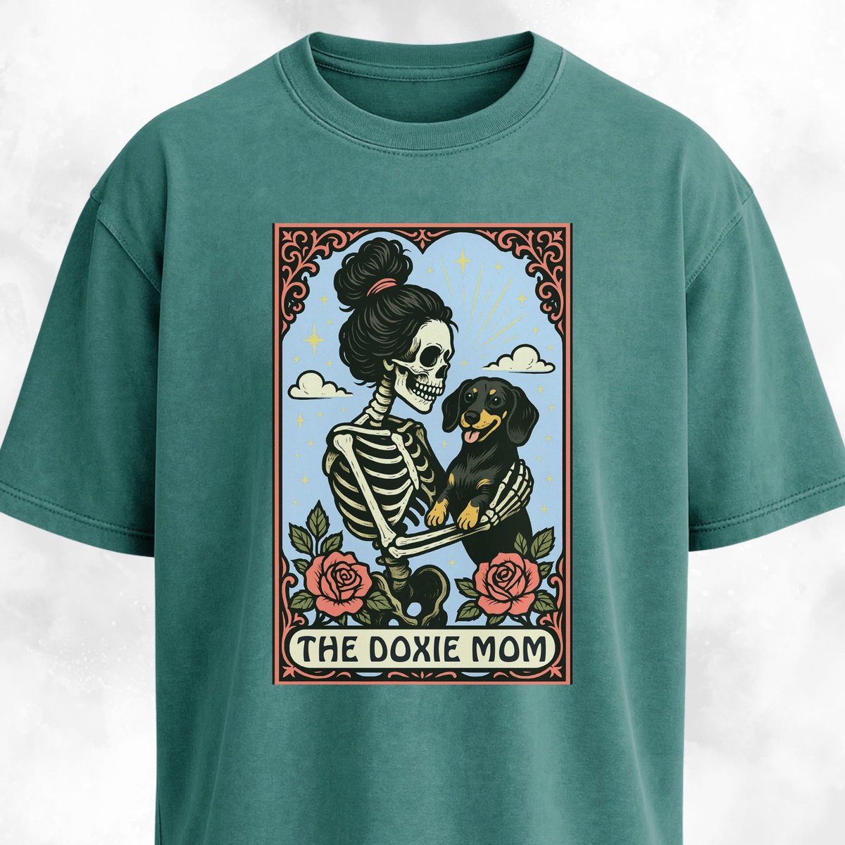 The Doxie Mom Tarot Card T Shirt Gift For Mom