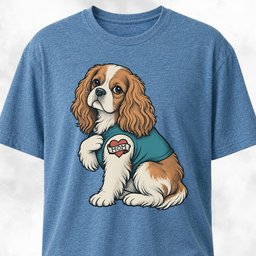 I Love Mom Tattoo Cavalier King Charles Spaniel T Shirt Gift For Mom