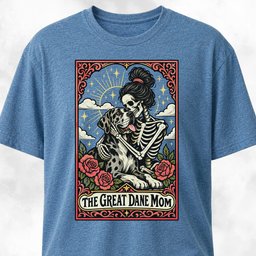 The Great Dane Mom Tarot Card T Shirt Gift For Mom