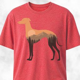 Nature Italian Greyhound T Shirt Gift For Dog Lover
