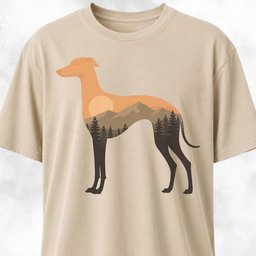 Nature Italian Greyhound T Shirt Gift For Dog Lover