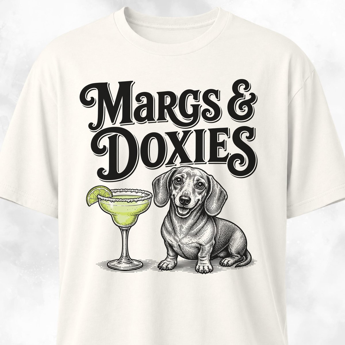 Margs And Doxies T Shirt Gift For Dog Lover