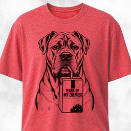 Tears On My Enemies Cane Corso T Shirt Gift For Dog Lover