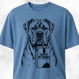 Tears On My Enemies Cane Corso T Shirt Gift For Dog Lover