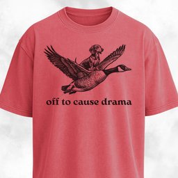 Off To Cause Drama Doxie T Shirt Gift For Dog Lover