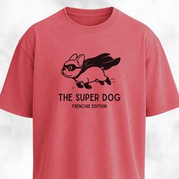 Superhero Frenchie Edition T Shirt Gift For Dog Lover