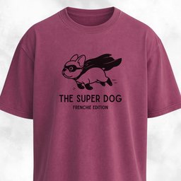 Superhero Frenchie Edition T Shirt Gift For Dog Lover