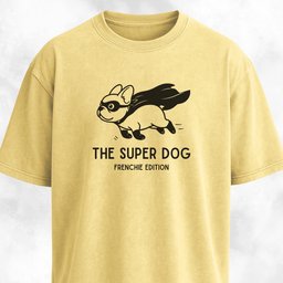 Superhero Frenchie Edition T Shirt Gift For Dog Lover