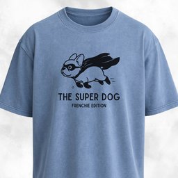 Superhero Frenchie Edition T Shirt Gift For Dog Lover