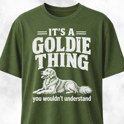 Its A Goldie Thing T Shirt Gift For Dog Lover