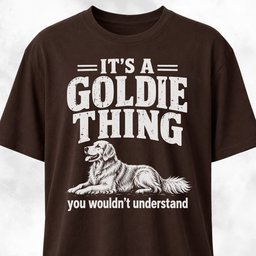 Its A Goldie Thing T Shirt Gift For Dog Lover
