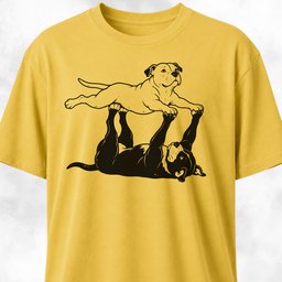 Pitbulls Airplane Position T Shirt Gift For Dog Lover