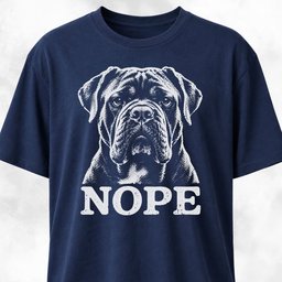 Nope Cane Corso T Shirt Gift For Dog Lover