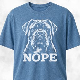 Nope Cane Corso T Shirt Gift For Dog Lover