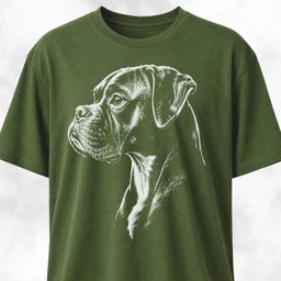 Nostalgic Boxie T Shirt Gift For Dog Lover